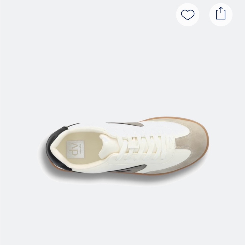 DV by Dolce Vita Valet Sneakers Women’s 7.5 Grey Colorblock Gum Sole - Picture 14 of 15